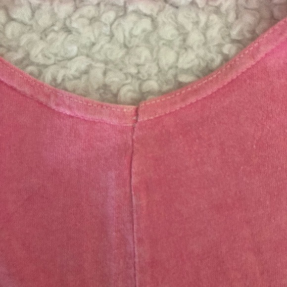 Fresh Produce Vintage butterfly hot pink midi sleeveless dress, size large - Picture 8 of 8